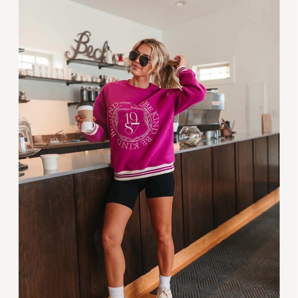 University Berry Sweatshirt from The Post- like new